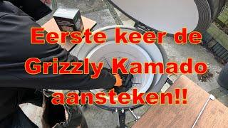 Grizzly Kamado bbq voor de eerste keer gebruiken!!