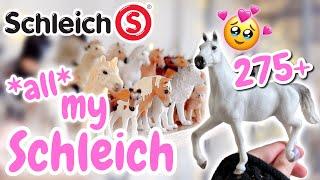 My HUGE Schleich COLLECTION TOUR! 275+ Horses, Dogs, Animals 2024