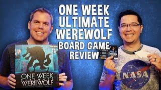 Review of One Week Ultimate Werewolf - Hidden Identity Werewolf Board Game