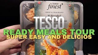 Tesco Ready Meals Shopping Tour - Quick Meals Made Easy [4K]