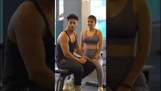 girl Make Fun Gym Boy Wait For End Wait For Sigma Boy Transformation