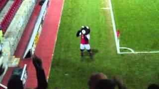 Hilarious and Passionate Rotherham's mascot