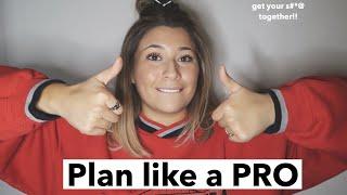 How to plan in NURSING SCHOOL | + organization tips