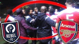 REBEL FC VS ARSENAL FAN TV (WEMBLEY CUP TEST)