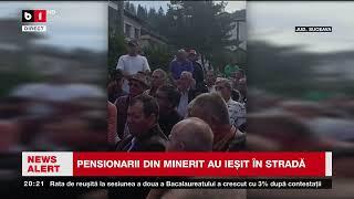 PENSIONARII DIN MINERIT AU IEȘIT ÎN STRADĂ. Știri B1TV_ 1 sept. 2024