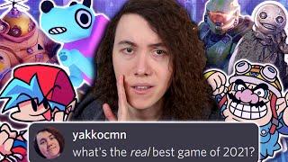 I Asked YouTubers for the REAL Best Games of 2021