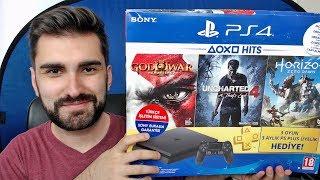 PLAYSTATION 4 ALDIM! 2018 SLİM VERSİYON İNCELEME