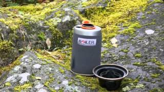 Backcountry Boiler and Alcohol Fuel