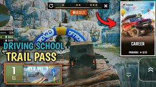 Off-road Adventure || CAREER DRIVING SCHOOL 1 TRAIL PASS COMPLETE ⭐⭐⭐  #gaming