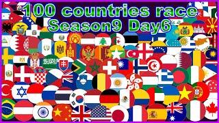 [Season9 Day6] 100 countries 39 stages marble point race | Marble Factory 2nd