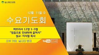 2024. 12. 11.  / 수요기도회 /  일산동안교회 온라인예배