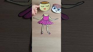 Creating Espressono Seniora from Balerina Capuchino #diy #papercraft #cute #drawing