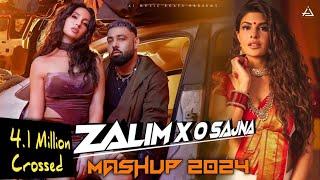 ZAALIM X O SAJNA Badshah Mashup 2024 | Punjabi Pop Mashup 2024#badshah #payaldev #norafatehi #mashup