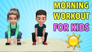 Morning Kids Workout: Wake Up Exercises