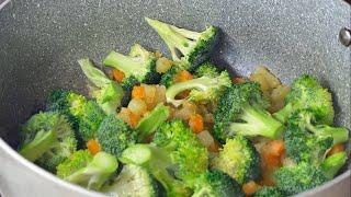  Broccoli cooked with milk in this way tastes very delicious 