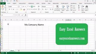 Excel macro anybody can create