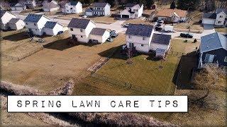 Spring Lawn Care Tips - The FIRST Thing To Complete In Your Lawn for 2018