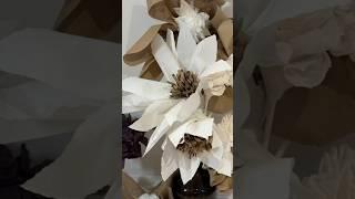 DIY: Riesige Blüte aus Pack- und Krepppapier basteln  | Kreative Deko-Idee