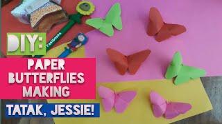 How to make easy Origami Paper Butterflies