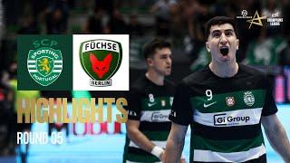 Sporting Portugal  Füchse Berlin | Round 5 | Machineseeker EHF Champions League 2024/25