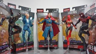 Spider-Man No Way Home Marvel Legends Review Stop-motion