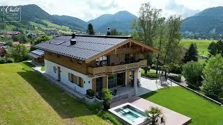 Chalet am Wetterkreuz im Sommer - Luxus Urlaub im Chalet Reit im Winkl, Chiemgau, Bayern