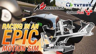 Tatuus FA01 at Oulton Park in Assetto Corsa | 2 DOF motion simulator, wind sim and bass shaker