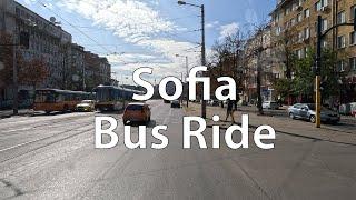 [4K] Sofia Bus Ride (BG)