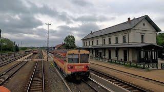 Driver's Eye View (Hungary) Part 2 – Csajág to Tapolca with an iconic 1960's GM / NOHAB Diesel loco