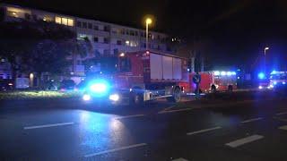 Einsatzfahrten BF + FF + RD bei B4 in Tannenbusch + ELW 2. B-Dienst in Bonn - Zusammenschnitt