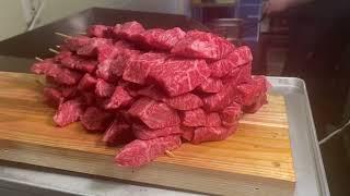 WAGYU BEEF STALL in SHIBUYA