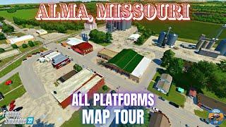 ALMA, MISSOURI US - Map Tour - Farming Simulator 22