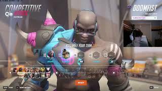 Overwatch 2 Rank 1 Doomfist Cartifan Top Ranked & Tryhard Grind Time