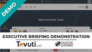 Tovuti LMS Executive Briefing Demo