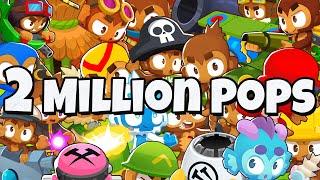 Can EVERY Tower Get 2 Million Pops? (Bloons TD 6)