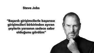 STEVE JOBS'UN İLHAM VERİCİ SÖZLERİ - MOTİVASYON SÖZLERİ