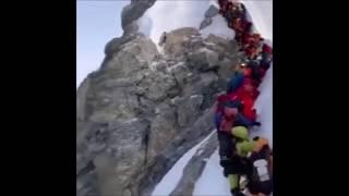 Real Footage, Death toll rises on Mt. Everest, Traffic jams on the top