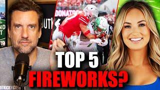 Will We See FIREWORKS In The Top 5 Ducks-Buckeyes Clash?! | The Fade w/ Clay & Kelly