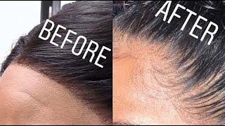 How to PLUCK YOU LACE FRONTAL| ft. Beautiful Princess Hair