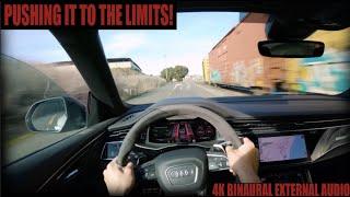 RSQ8 DANGEROUS POV DRIVE | Binaural Audio 4K