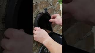 How To Replace Brick Mailbox Door #shorts