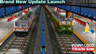 Brand New Update 2025 INDIAN LOCA TRAIN SIMULATOR  New Mega Update | #rjalphagaming