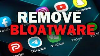 Easily Remove Bloatware Apps with Universal Android Debloater