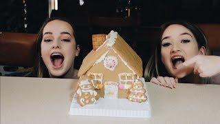 MAKING A GINGERBREAD HOUSE w/ Ash | Kathryn May