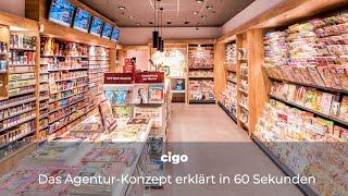 Mit eigenem Kiosk selbstständig machen – Das Agenturmodell von cigo in 60 Sek. erklärt