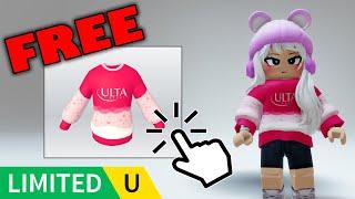 FREE LIMITED UGC | How to get Ulta Beauty Holiday Sweater in Ultaverse Store Tycoon on Roblox