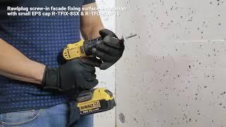 RAWLPLUG - FACADE FIXING R-TFIX-8S AND R-TFIX-8SX OF RAWLPLUG