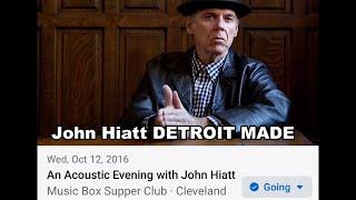 John Hiatt - Detroit Made - Music Box Supper Club Cleveland OH 10/12/16 Buick Electra 225