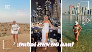 DUBAI HEN DO HAUL | oh polly + sister & seekers + ego + primark + boots