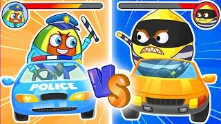 Police Car Toy ‍️ || Funny Stories for Kids by Pit & Penny 